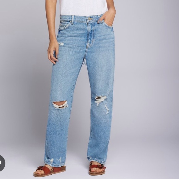 Current Elliott nova fling ripped low rise jeans size 27 - Picture 6 of 6